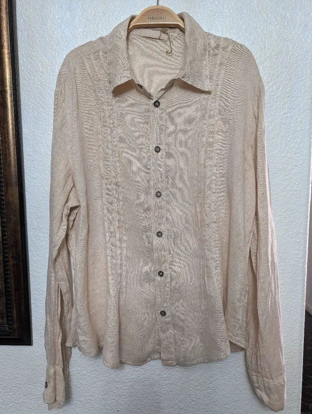 CP Shades button down long sleeve top